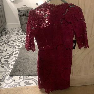 Cute and sexy laced dress. Never worn